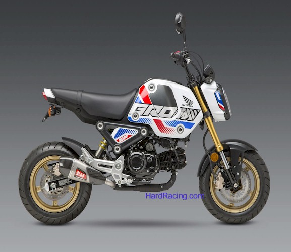 Yoshimura RS9T Slip On Exhaust Stainless w/ Carbon Fiber End Cap Works